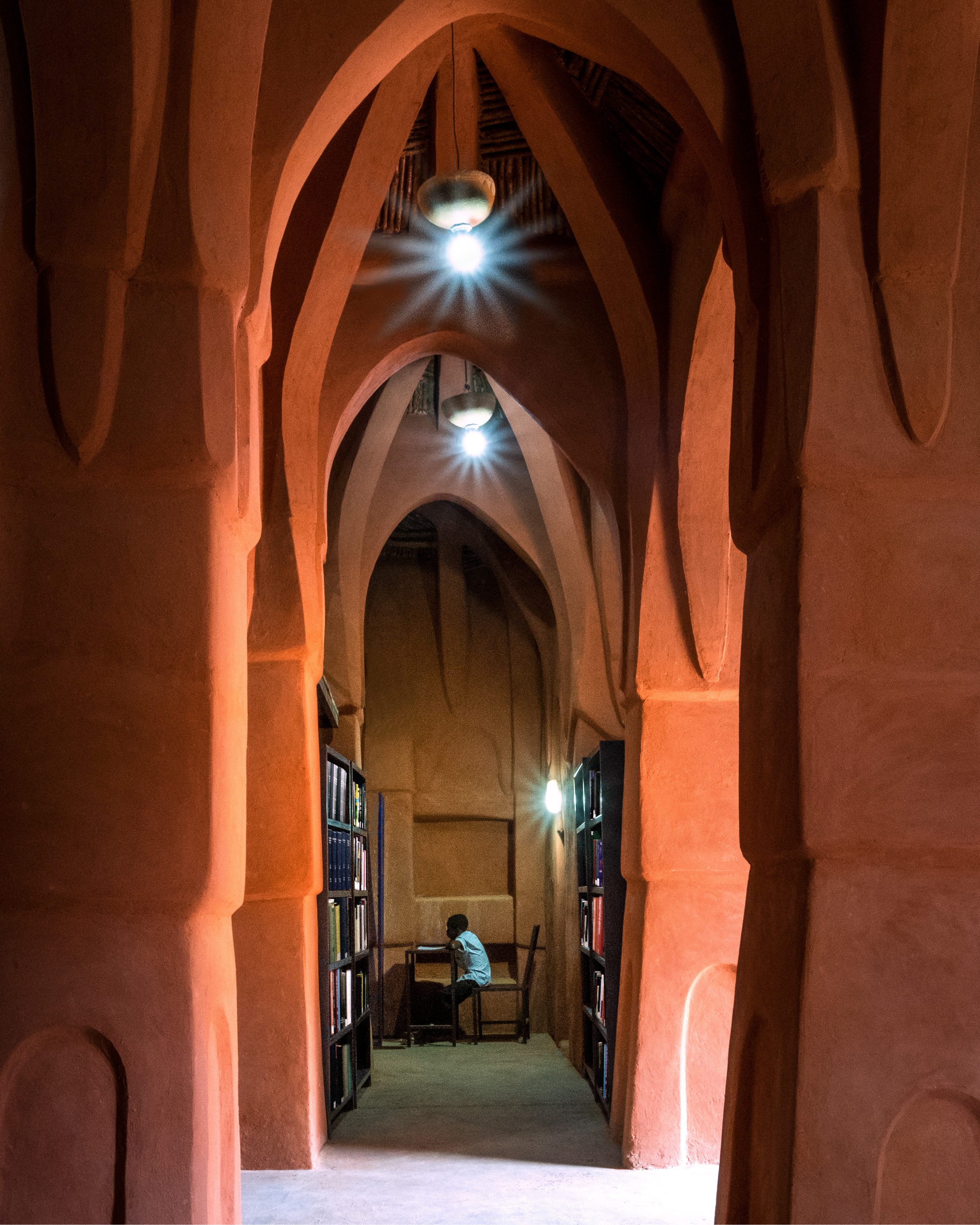 Interior view: Hikma Complex.